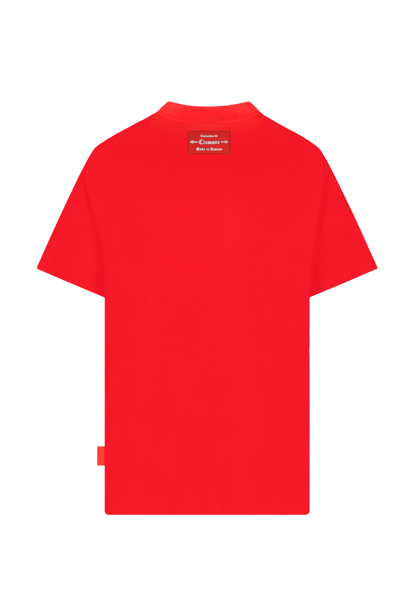 T - SHIRT MEN OVERSIZED PERFETTO RED CLEMONT - CLEMONT.CO S.A.S.