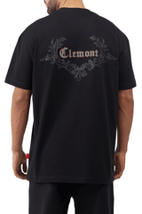 T - SHIRT MEN RADIOSITÁ BLACK CLEMONT - Clemont Oficial