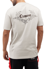 T - SHIRT MEN RADIOSITÁ SILVER CLEMONT - CLEMONT.CO S.A.S.
