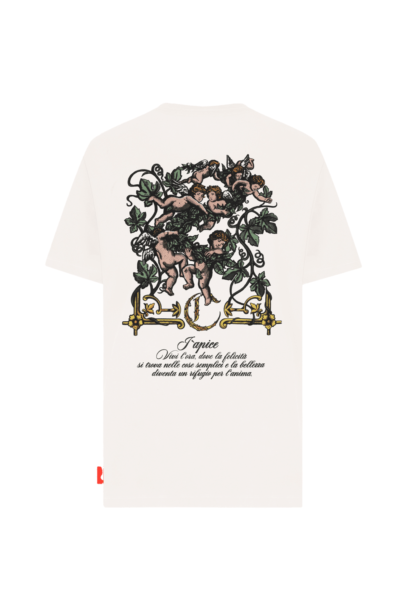 T - SHIRT MEN RISPLENDENTE CREAM CLEMONT - CLEMONT.CO S.A.S.