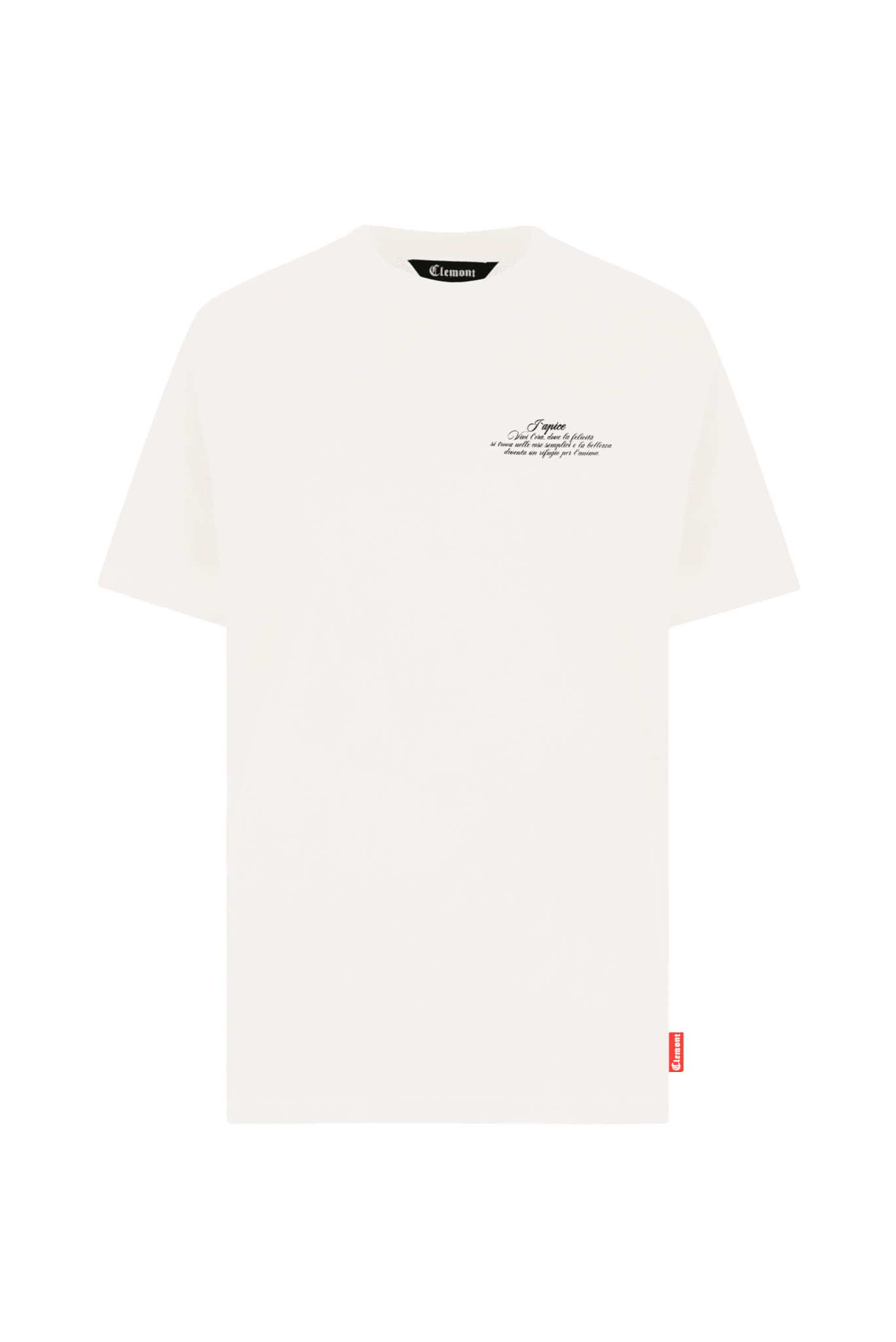 T - SHIRT MEN RISPLENDENTE CREAM CLEMONT - CLEMONT.CO S.A.S.