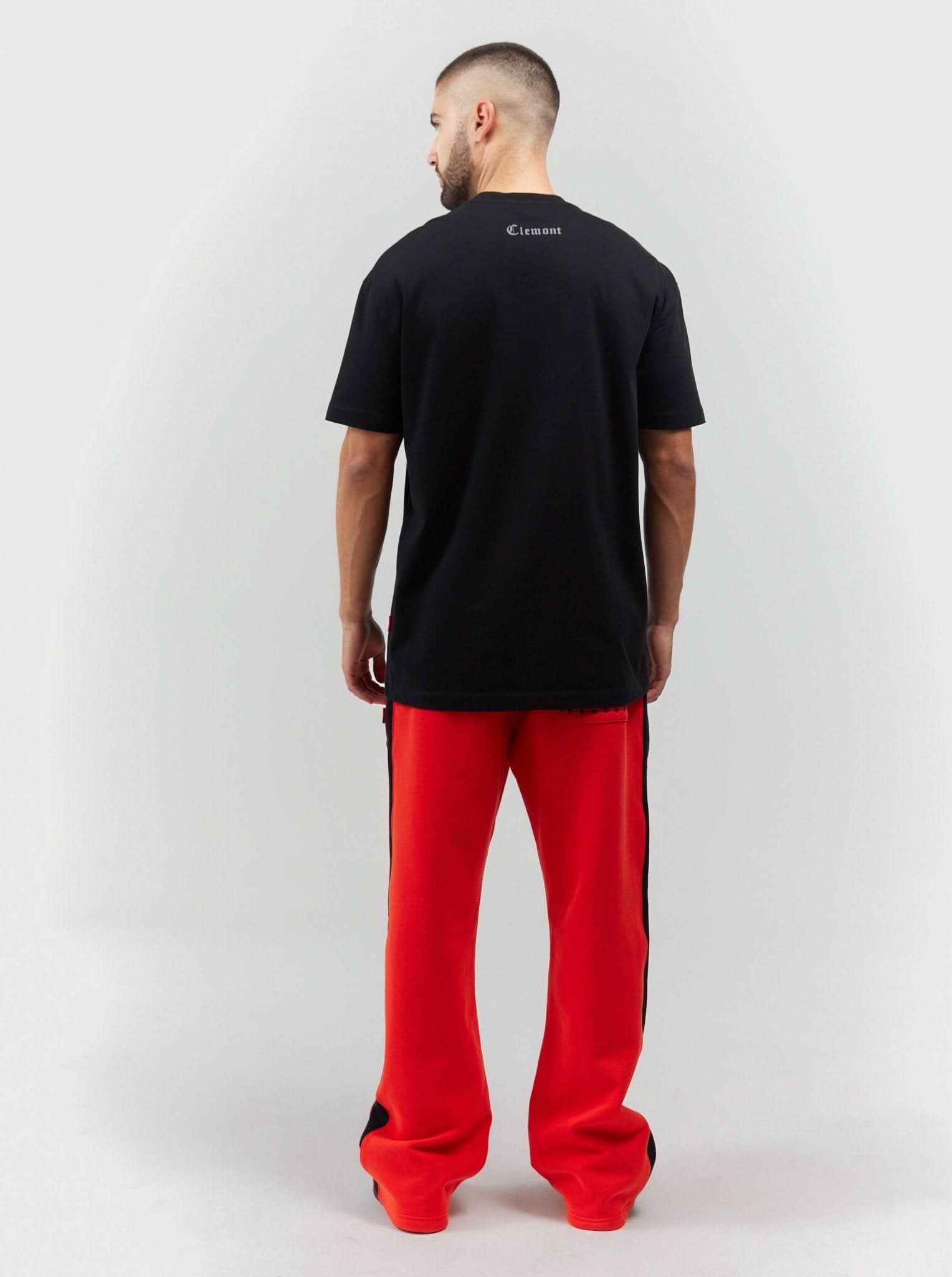 T - SHIRT MEN SORRISO BLACK CLEMONT - CLEMONT.CO S.A.S.