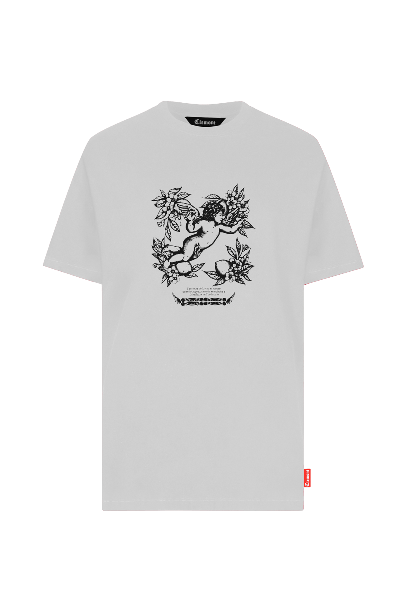 T - SHIRT MEN SORRISO GREY CLEMONT - CLEMONT.CO S.A.S.