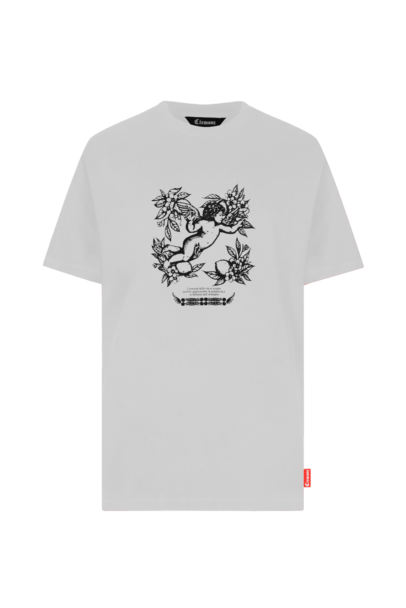 T - SHIRT MEN SORRISO GREY CLEMONT - CLEMONT.CO S.A.S.