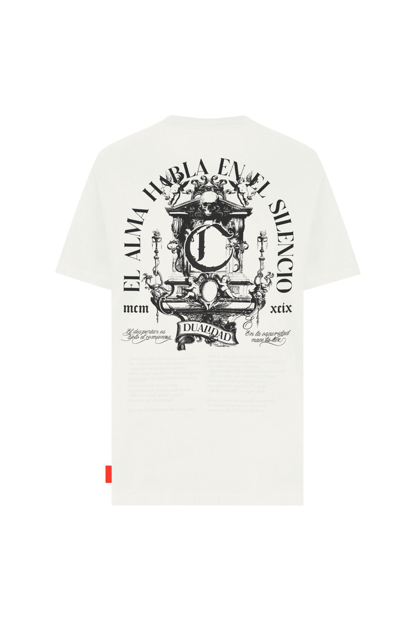 T - SHIRT MEN TRASCENDENTE CREAM CLEMONT - CLEMONT.CO S.A.S.