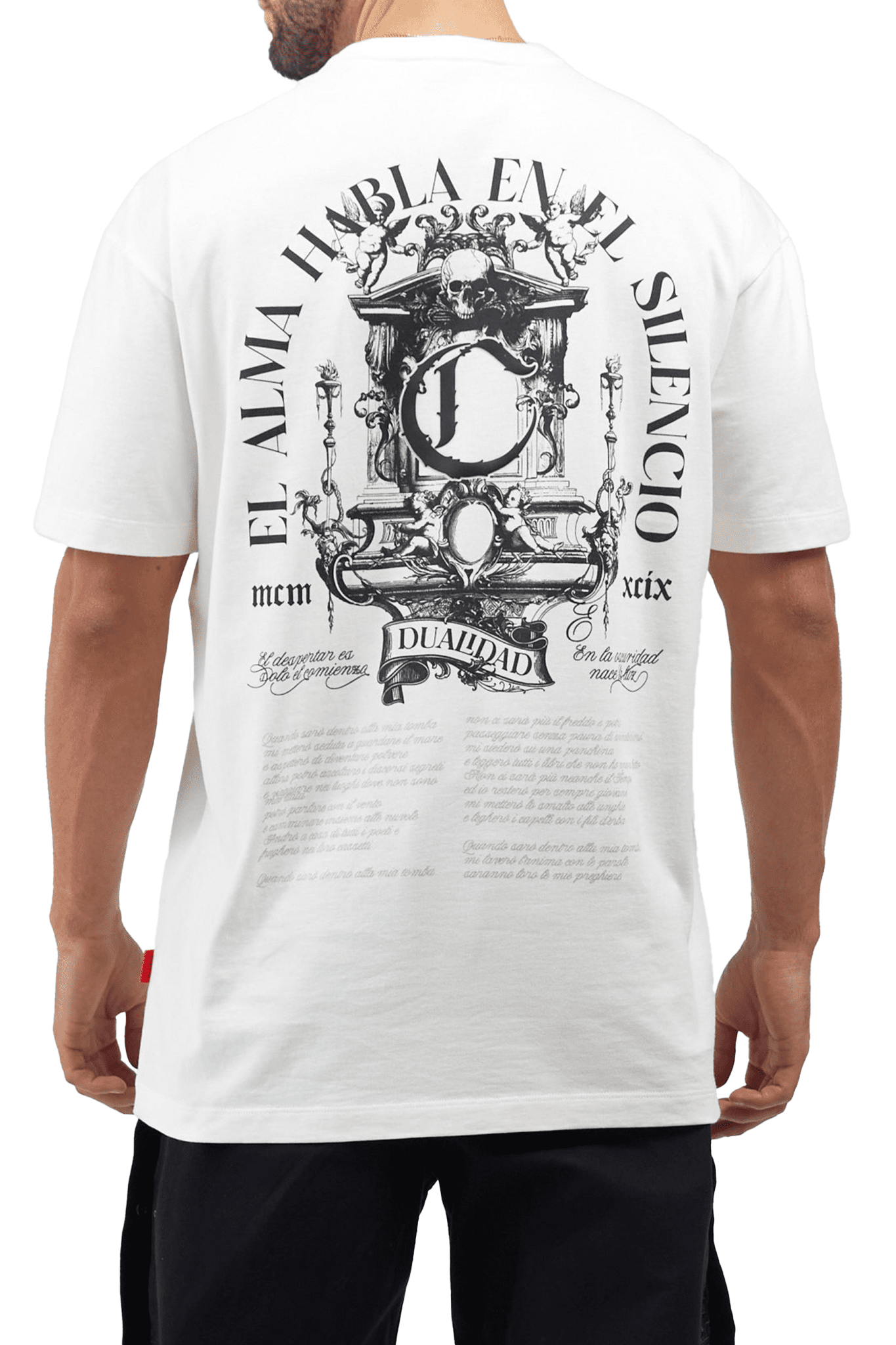 T - SHIRT MEN TRASCENDENTE CREAM CLEMONT - CLEMONT.CO S.A.S.