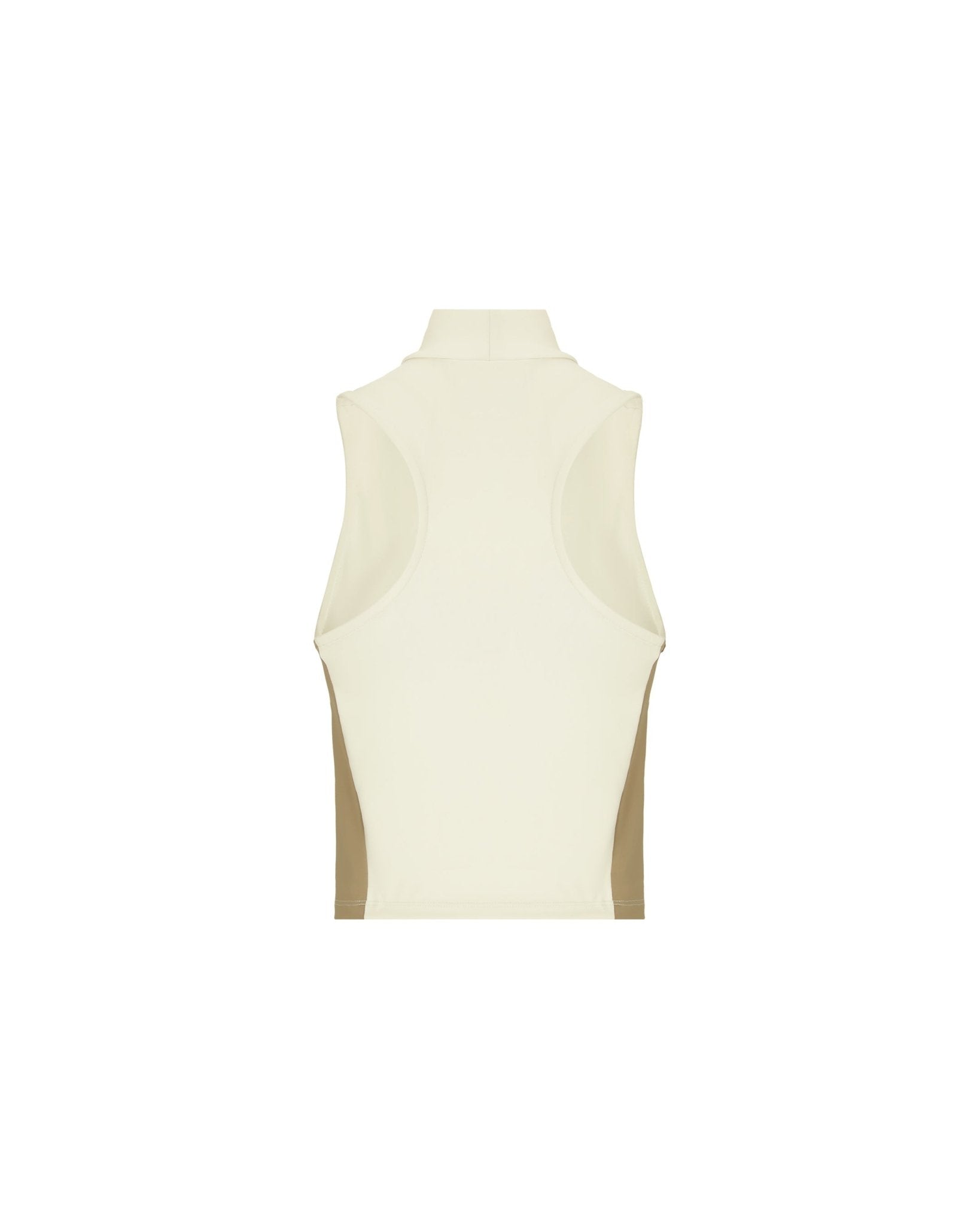 TANK TOP WOMEN ABBAGLIANTE CREAM/TAUPE CLEMONT - CLEMONT.CO S.A.S.
