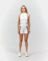 TANK TOP WOMEN ABBAGLIANTE CREAM/TAUPE CLEMONT - CLEMONT.CO S.A.S.