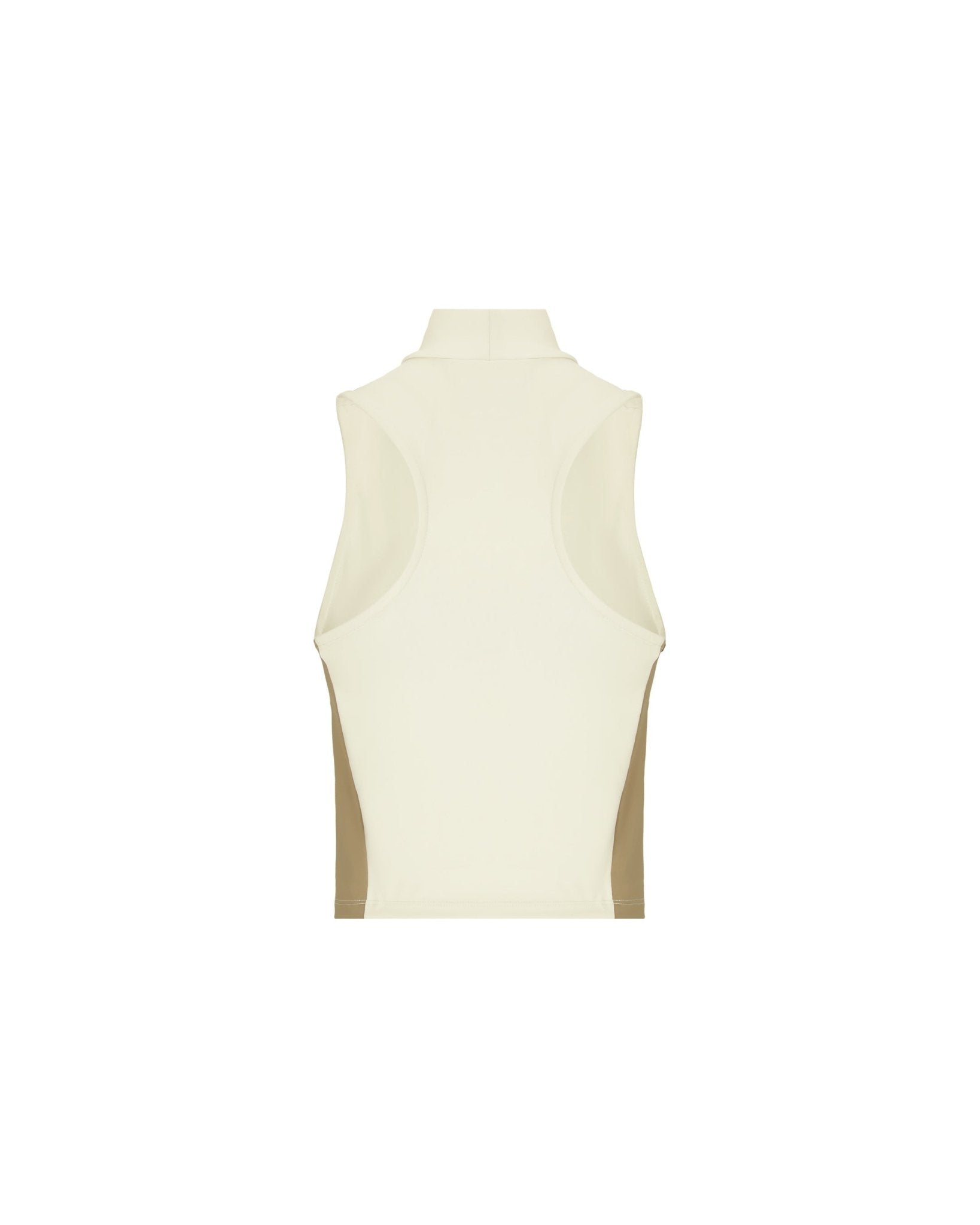 TANK TOP WOMEN ABBAGLIANTE CREAM/TAUPE CLEMONT - CLEMONT.CO S.A.S.