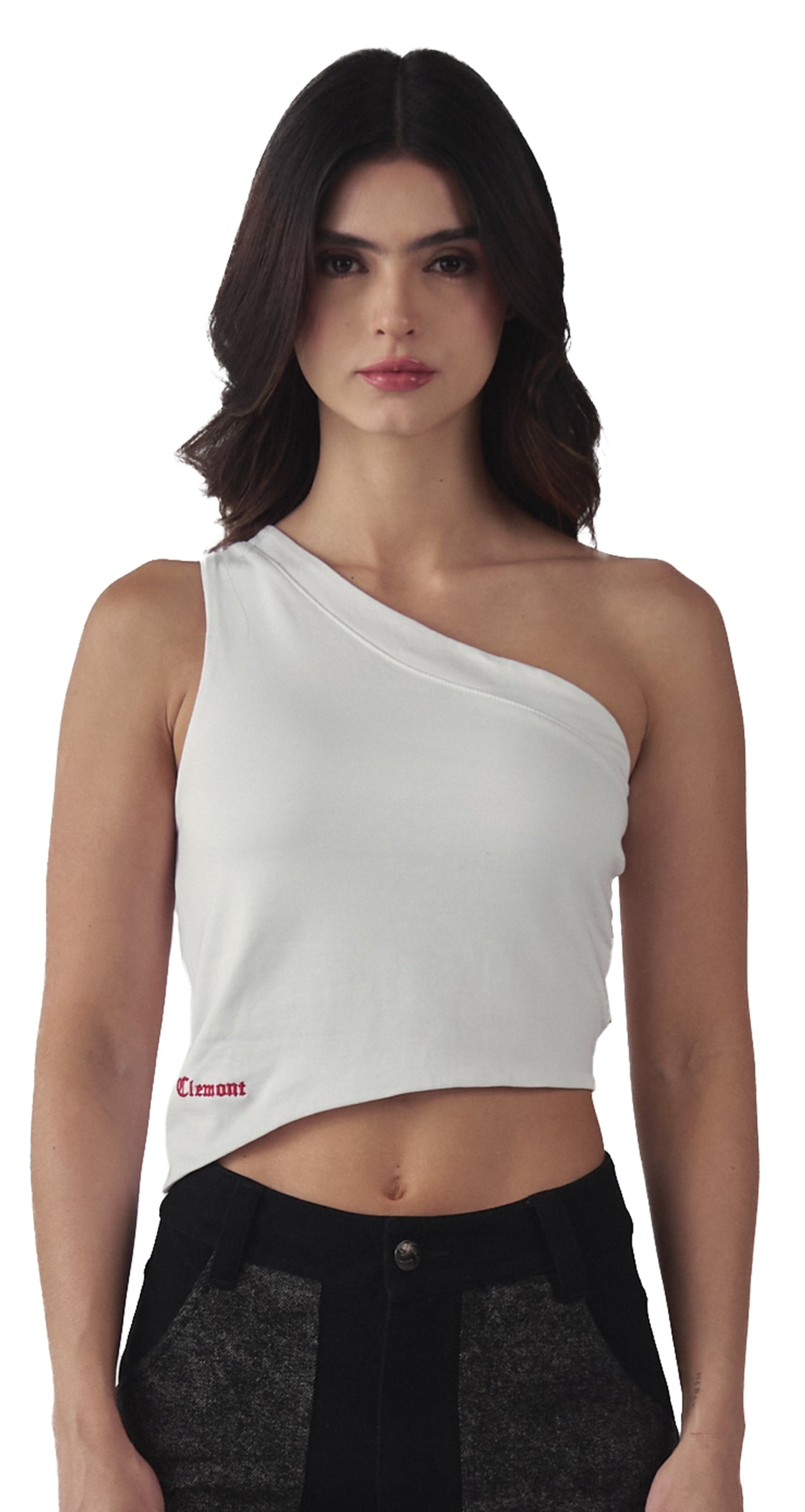 TANKTOP TRASPARENZA CREMA CLEMONT
