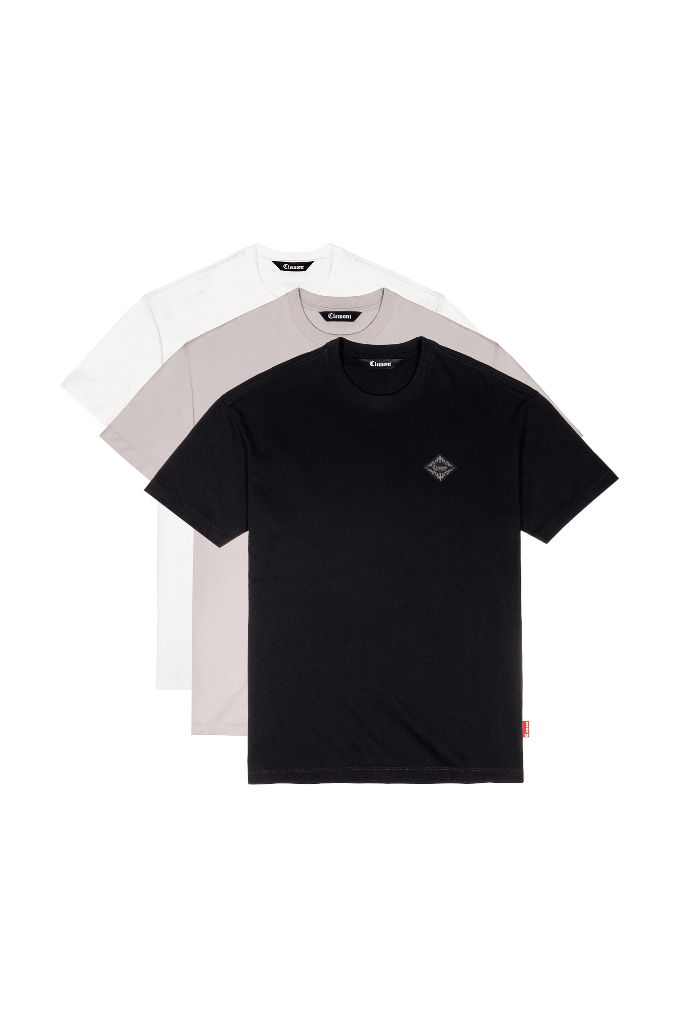 THREE PACK MASCULINO SEPOLCRO NEGRO SILVER CREMA CLEMONT - Clemont Oficial