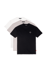 THREE PACK MASCULINO SEPOLCRO NEGRO SILVER CREMA CLEMONT - Clemont Oficial