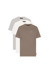 THREE PACK MEN REGALITÁ GREY/CREAM/TAUPE CLEMONT - Clemont Oficial