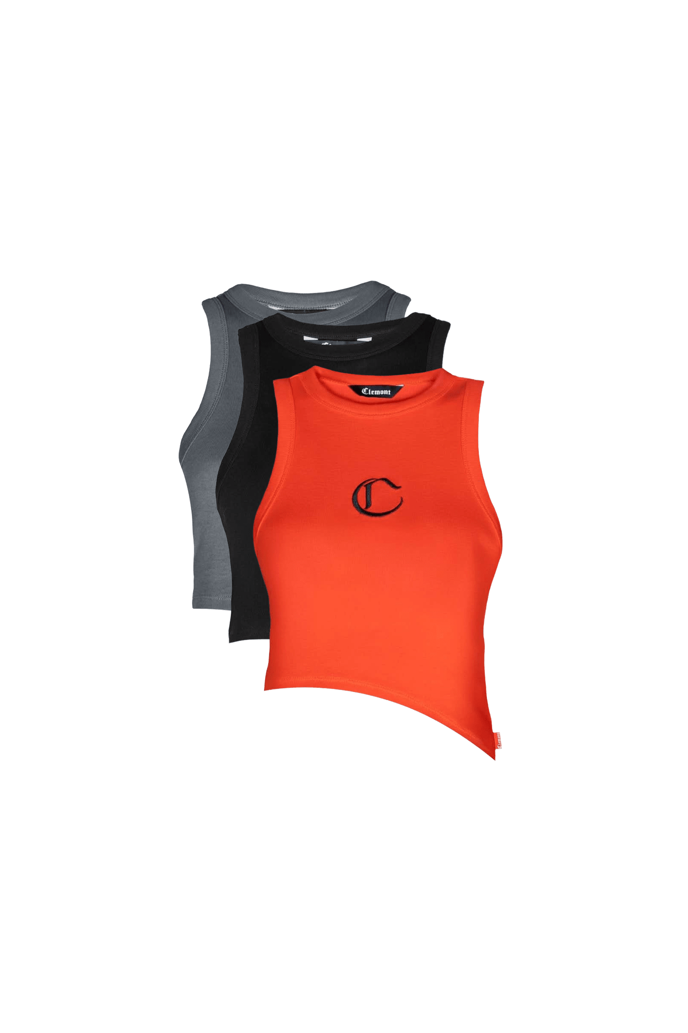 THREE PACK MUJER MISTICO NEGRO/GRIS OSCURO/ROJO CLEMONT - Clemont Oficial