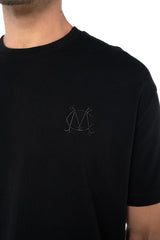 THREE PACK T - SHIRT MASCULINO INTIMITA NEGRO/CREMA/MOCCA CLEMONT - Clemont Oficial