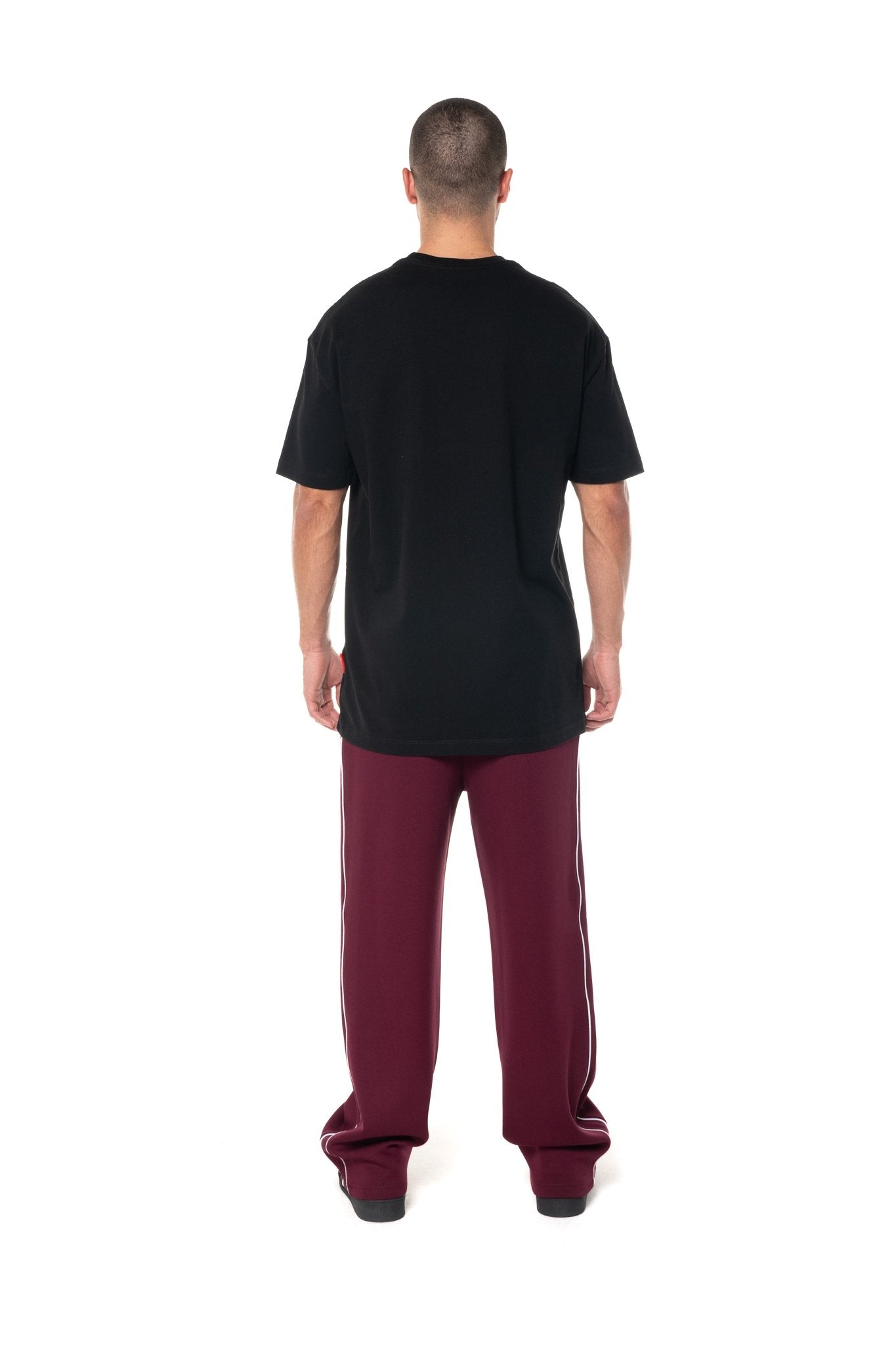 THREE PACK T - SHIRT MASCULINO INTIMITA NEGRO/CREMA/MOCCACLEMONT - Clemont Oficial