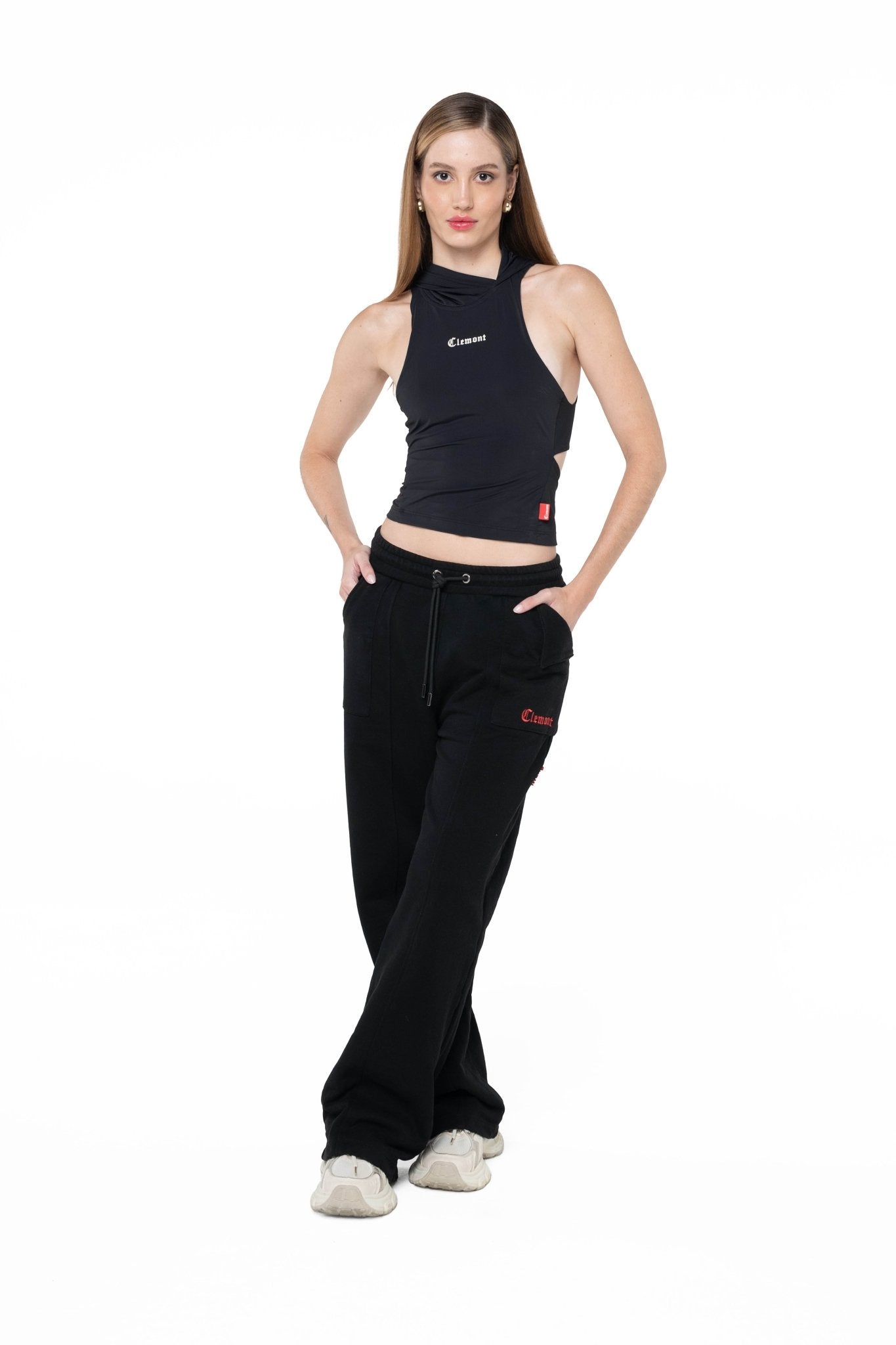 TOP MUJER FERITA NEGRO CLEMONT - Clemont Oficial