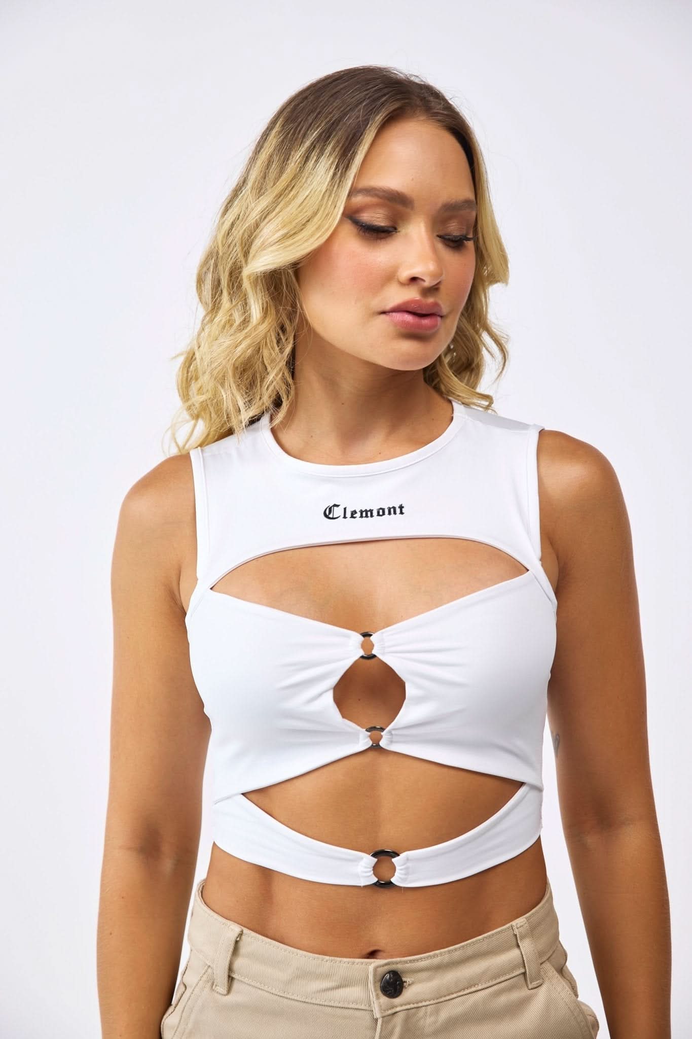 TOP MUJER LIBERAZIONE BLANCO CLEMONT - CLEMONT.CO S.A.S.