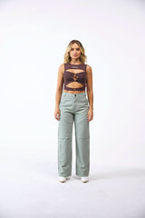 TOP MUJER LIBERAZIONE MOCCA CLEMONT - CLEMONT.CO S.A.S.