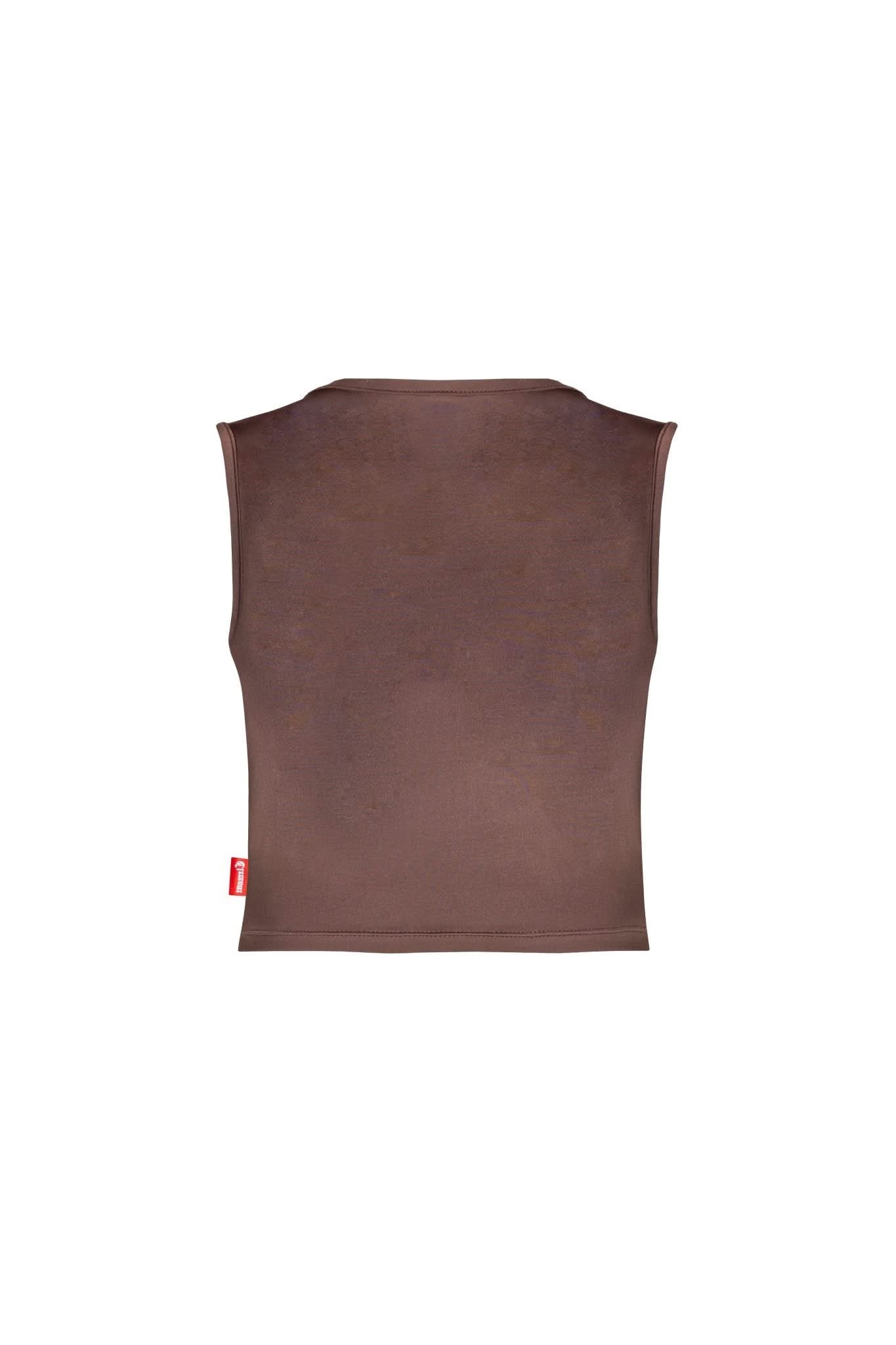 TOP MUJER LIBERAZIONE MOCCA CLEMONT - CLEMONT.CO S.A.S.