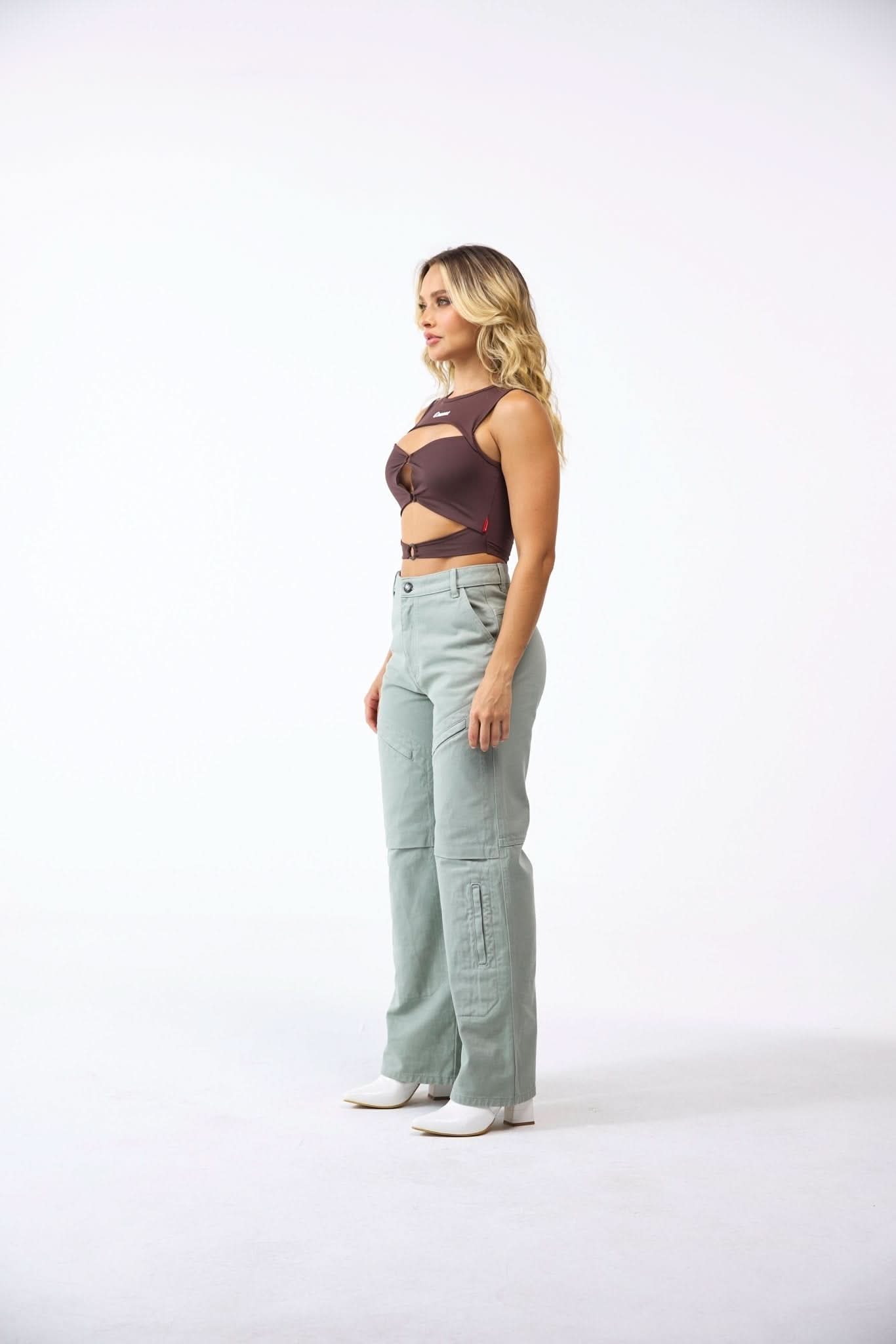 TOP MUJER LIBERAZIONE MOCCA CLEMONT - CLEMONT.CO S.A.S.