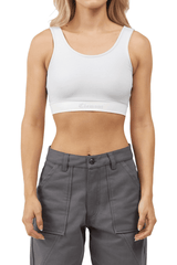 TOP WOMEN VIBRANTE GREY/CREAM CLEMONT - CLEMONT.CO S.A.S.