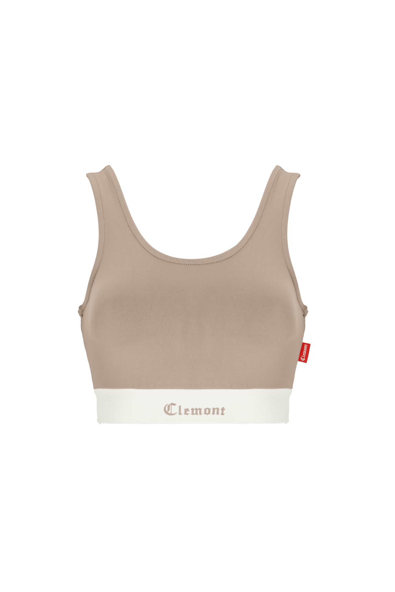 TOP WOMEN VIBRANTE TAUPE/CREAM CLEMONT - CLEMONT.CO S.A.S.