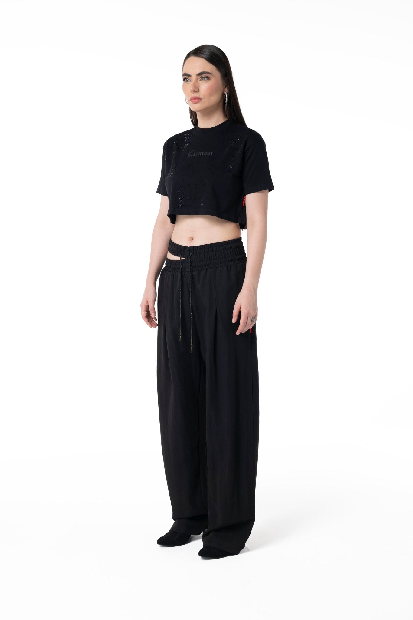 TOPS CORTOS MUJER ANNEGARE NEGRO CLEMONT - Clemont Oficial