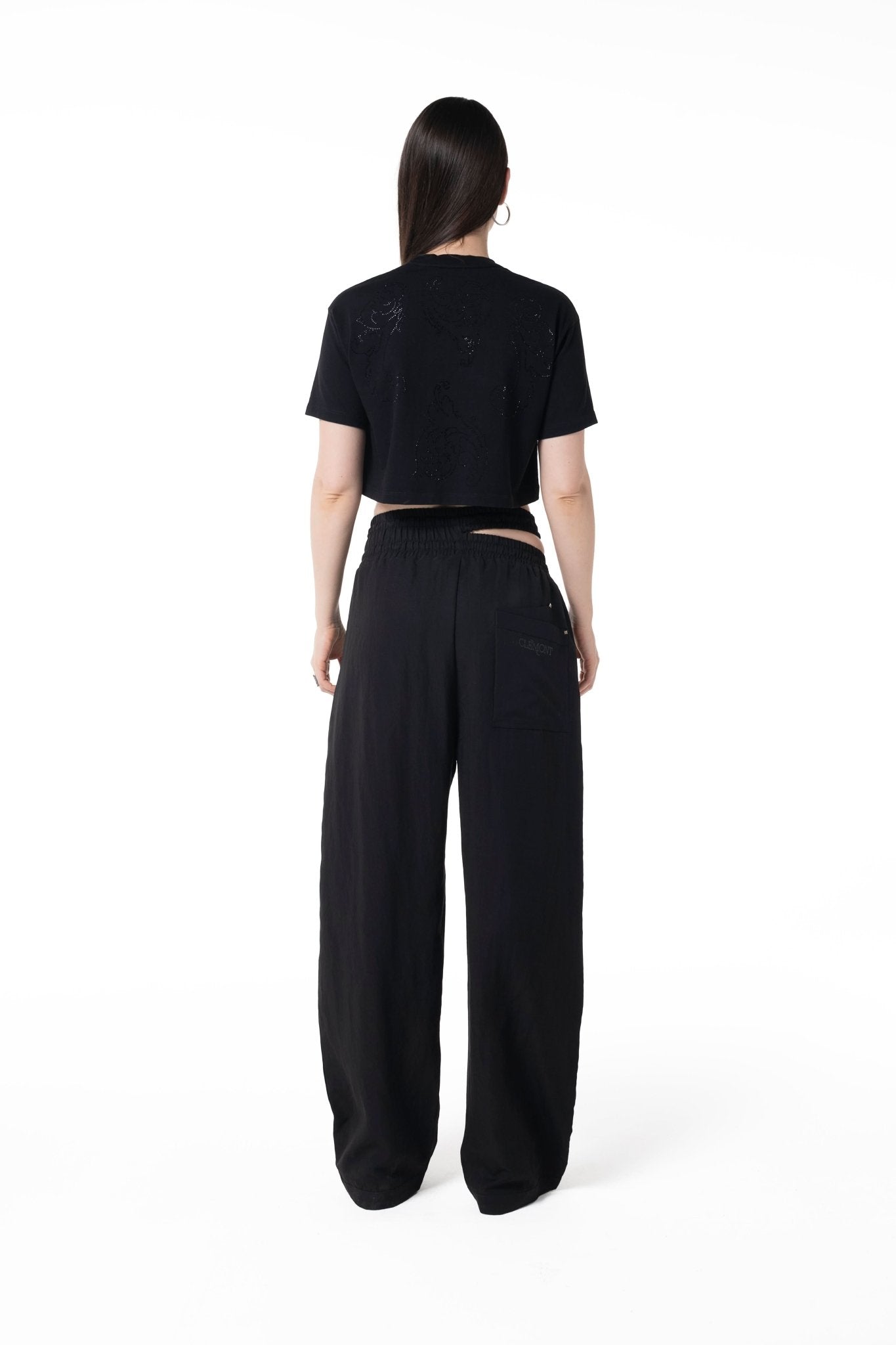 TOPS CORTOS MUJER ANNEGARE NEGRO CLEMONT - Clemont Oficial