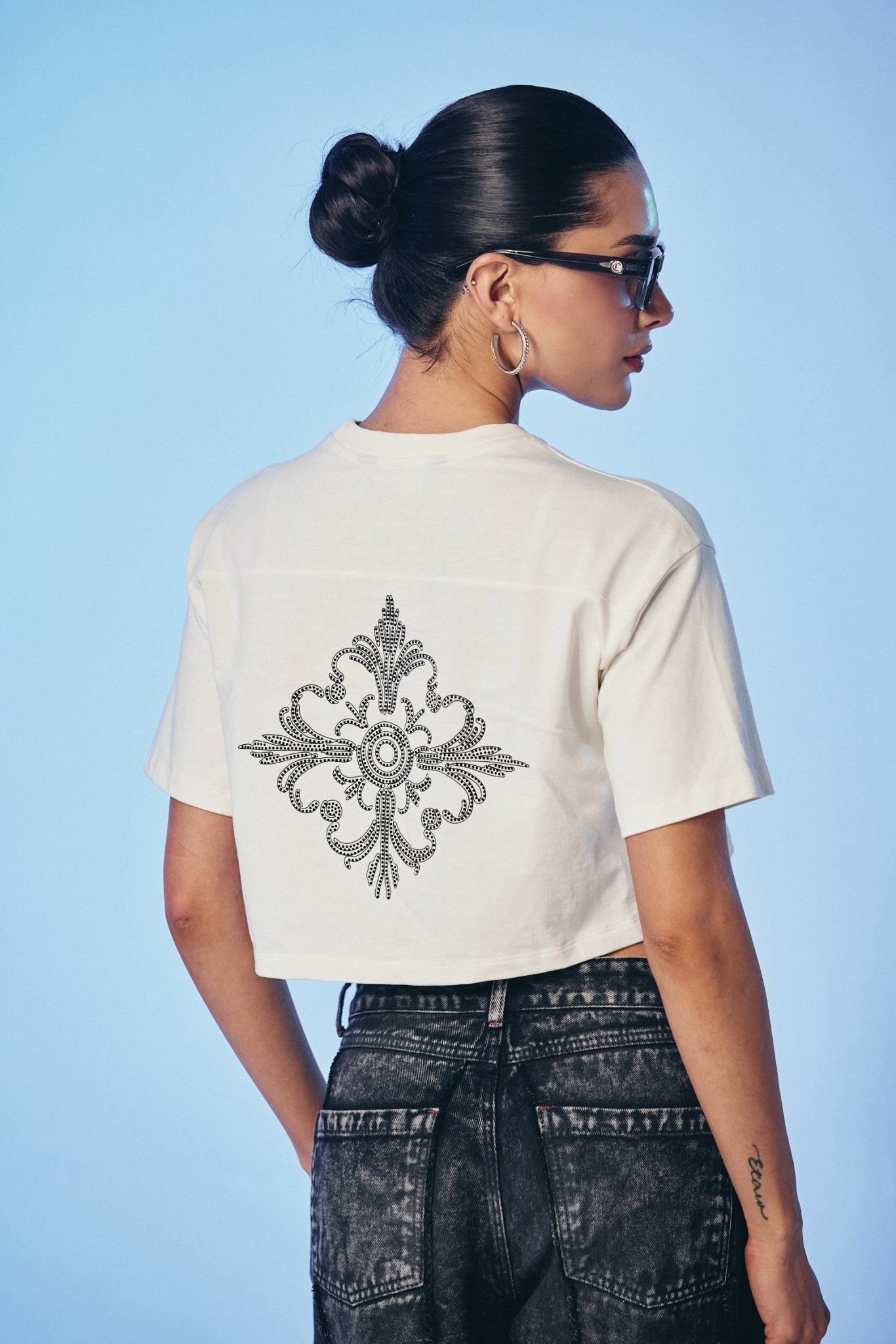 TOPS CORTOS MUJER ATTRAZIONE CREMA CLEMONT - Clemont Oficial