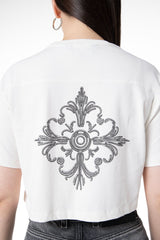 TOPS CORTOS MUJER ATTRAZIONE CREMA CLEMONT - Clemont Oficial