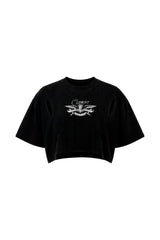 TOPS CORTOS MUJER SPESSORE NEGRO CLEMONT - Clemont Oficial