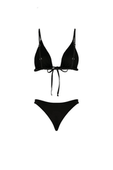 VESTIDO DE BAÑO TRANQUILLITÁ NEGRO CLEMONT - Clemont Oficial