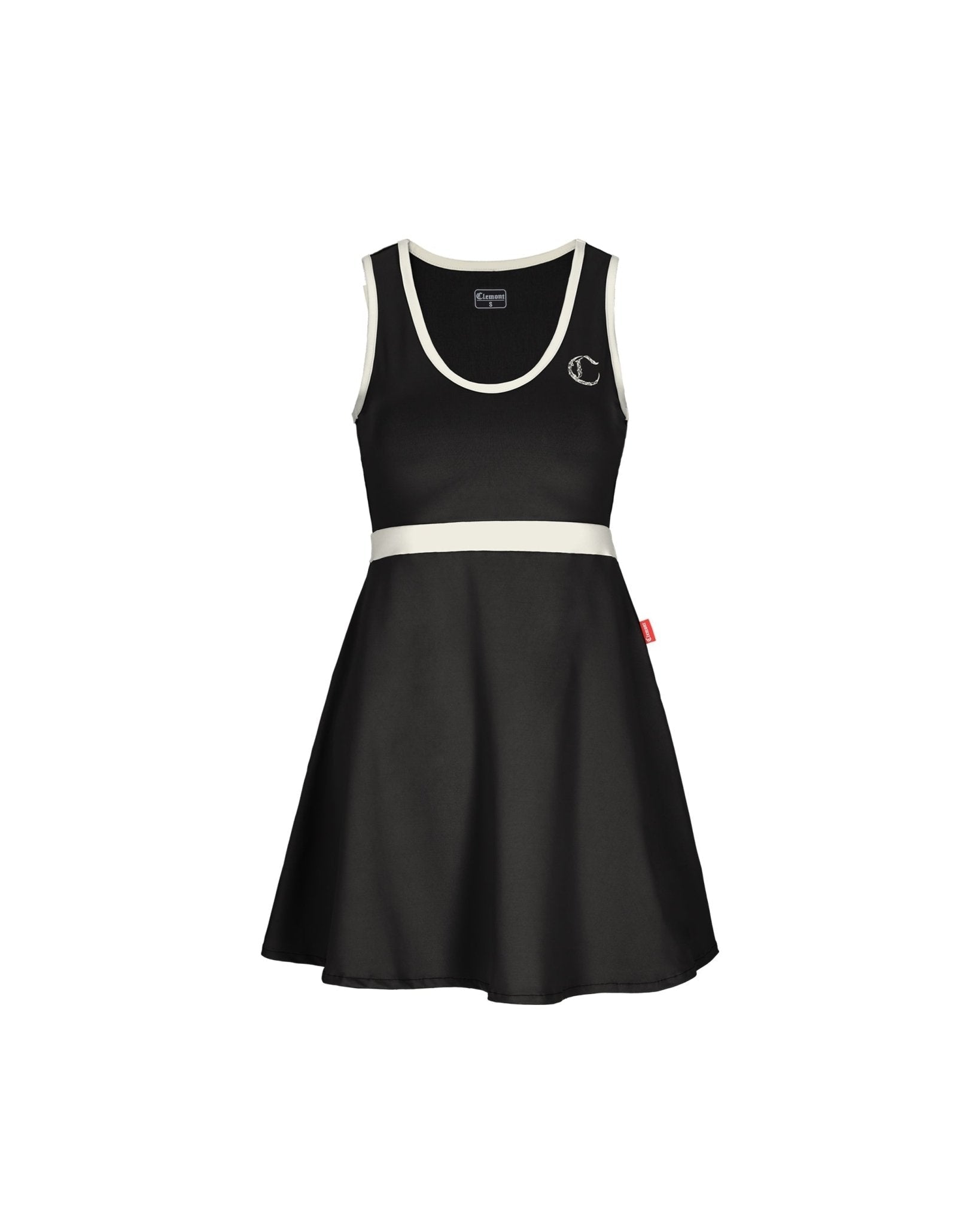 VESTIDO MUJER OPULENTIA NEGRO/CREMA CLEMONT - CLEMONT.CO S.A.S.